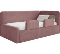 Selsey Fanko – Lit junior 90x200 cm avec tête de lit à droite, peluche, rose