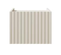 Selsey Fiorra Wand Nachttisch 37x48x37 cm - Elegant & Praktisch - Push-to-Open Funktion - MDF & Schichtstoff - HDF-Rücken - Hängendes Design - großer Stauraum - Moderne Schlafzimmer Lösung