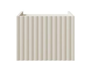 Selsey Fiorra Wand Nachttisch 37x48x37 cm - Elegant & Praktisch - Push-to-Open Funktion - MDF & Schichtstoff - HDF-Rücken - Hängendes Design - großer Stauraum - Moderne Schlafzimmer Lösung