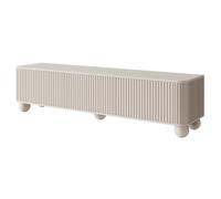 SELSEY - Meuble TV ARVELLO - 163 cm - greige
