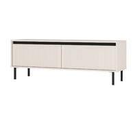SELSEY - Meuble TV OSAKA - 140 cm - beige