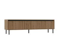SELSEY - Meuble TV OSAKA - 179 cm - chêne evoke
