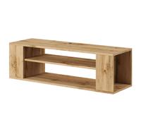 SELSEY - Meuble TV WALL - 100 cm - Imitation chêne