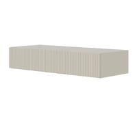 SELSEY - Table console suspendu VELDIO - 90 cm - Grege