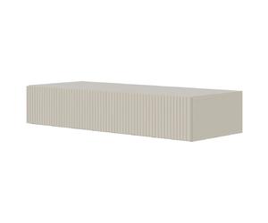 SELSEY - Table console suspendu VELDIO - 90 cm - Grege