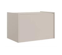 SELSEY - Table de chevet MAGRO - 62,3 cm - Gris Cachemire