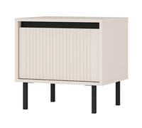 SELSEY - Table de chevet OSAKA - 51,8 cm - Beige