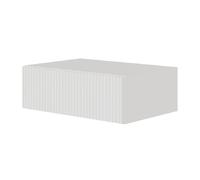 SELSEY - Table de chevet VELDIO - 50 cm - Blanc