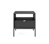 Selsey VELLORE Table de Chevet, 54 cm x 56 cm x 39 cm
