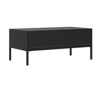 Selsey Velveto - Table basse avec tiroir - 100x50 cm - noir