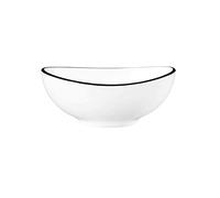 Seltmann 001.759261 Modern Life Black Line Lot de 6 bols ovales 9 cm