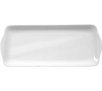 Seltmann Rondo/Liane 001.216302 Plat à gâteau carré en porcelaine Blanc 35 cm x 15 cm