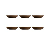 Seltmann Weiden Assiette creuse Terra Ø 21.2 cm. lot de 6 Earth Brown