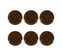 Seltmann Weiden Assiette Terra Ø 22.7 cm. lot de 6 Earth Brown
