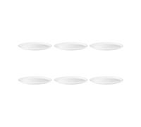 Seltmann Weiden Assiette Terra Ø 27.8 cm. lot de 6 Blanc