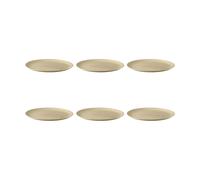 Seltmann Weiden Assiette Terra Ø 27.8 cm. lot de 6 Sand Beige