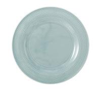 Seltmann Weiden Beat Lot de 4 assiettes plates rondes 27,5 cm Bleu arctique