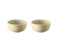 Seltmann Weiden Bol Terra Ø 17.7 cm. lot de 2 Sand Beige