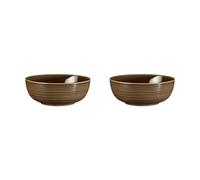 Seltmann Weiden Bol Terra Ø 20.4 cm. lot de 2 Earth Brown