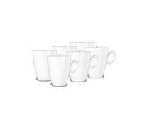 Seltmann Weiden Lot de 6 tasses à café en porcelaine blanche 0,2 l