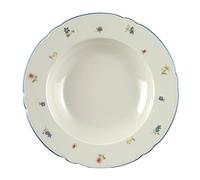 Seltmann Weiden Marie Luise 30308 Lot de 6 assiettes creuses 23 cm Motif drapeau
