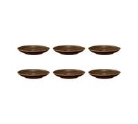 Seltmann Weiden Soucoupe à café Terra Ø 12 cm. lot de 6 Earth Brown