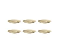 Seltmann Weiden Soucoupe à café Terra Ø 16.1 cm. lot de 6 Sand Beige