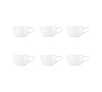 Seltmann Weiden Tasse Terra 20 cl. lot de 6 Blanc