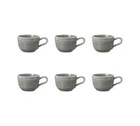 Seltmann Weiden Tasse Terra 20 cl. lot de 6 Pearl Grey