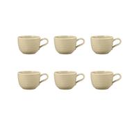 Seltmann Weiden Tasse Terra 26 cl. lot de 6 Sand Beige