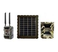 Semac caméra chasse full hd extérieure 4g + panneau solaire 12v + caisson G