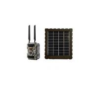 Semac caméra de chasse full hd extérieure 4g + panneau solaire 12v