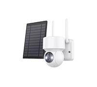 SEMAC Caméra Wifi Extérieure Motorisée Solaire Compatible TUYA
