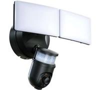 SEMAC Projecteur LED connecté avec caméra motorisée WiFi Tuya et détecteur de mouvement