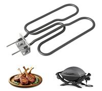 Semaiki Élément Chauffant de Rechange Compatible avec Weber 66631 80342 80343 65620 Q140 Q1400 Serie en Acier Inoxydable pour Barbecue