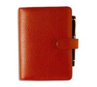 Semainier - EXACOMPTA - Exatime 14 ft - Couverture simili cuir - Format 14x10 cm - Rouge