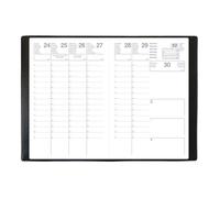Generique Agenda semainier de poche Calypso ML SELECTION 10 x 15 cm Noir 2027