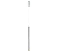 SEMANHUA Lustre en Aluminium 3W LED Long Tube Lampe Suspendue Îlot de Cuisine Lampe Suspendue Bar Droplight Projecteurs à Tête Unique Luminaire Suspendu (Color : Neutral Light, Size : Height-50cm)