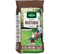 Semences de gazon VILMORIN - Rustique sac de 5KG - Pérenne, dense, robuste et esthétique