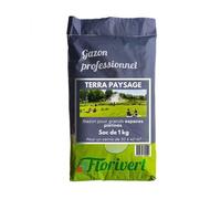 Semences gazon Terra Paysage 1 kg pour un gazon fin et dense facile à établir - Florivert 1206448