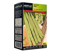 Semences horticoles de Batlle - Haricot nain Limka (100g), Blanches,Vert