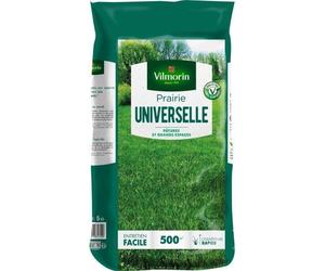 Semences Prairie Universelle VILMORIN, 5 kg, 500 m², Pour Animaux, Graminées Fourragères Robustes, Tétraploïdes (4N)