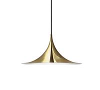 GUBI Lampe à suspension Semi Ø 30 cm Polished brass