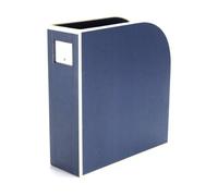 Semikolon 352732 Range-revues A4 - Range-revues, classeur de documents, format 10,5 x 26 x 31 cm - bleu marine foncé
