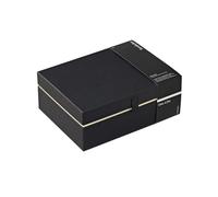 Semikolon 373050 Boîte de rangement Premium One Line Edition - Boîte cadeau grande 31 x 23 x 12 cm - Noir