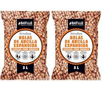 Semillas Batlle 960070UNID Terreau Boules en Argile expansée 5 l (Lot de 2)