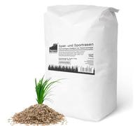 Semillas de gazon de 20 kg, pour sports et jeux, germination rapide, 800 m², résistant à la sécheresse, résistant, vert profond, idéal pour nouvelles plantations et semis, semences de gazon de