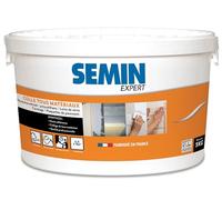 SEMIN Colle Tout Matériaux 5 kg - Haute Adhérence Sans Solvant - Prête à l'Emploi - Intérieur/Extérieur - Polystyrène, Liège, Laine de Verre, Carrelage et Plaquettes de Parement