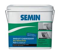 Enduit garnissant au rouleau pour la rénovation des supports très endommagés Semin - intérieur - seau de 10 kg
