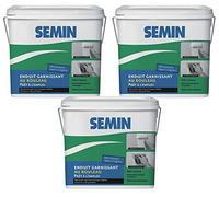 SEMIN Enduit Garnissant au Rouleau-3 x10 kg - Rénovation Murs Très Abîmés - Tous Supports Intérieur - Prêt à l’Emploi - Finition Lisse Blanche - Idéal Crépi & Toile de Verre
